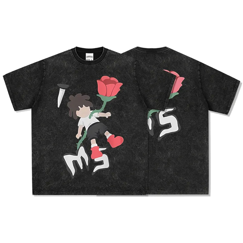 Rose Hurts My Heart Tee