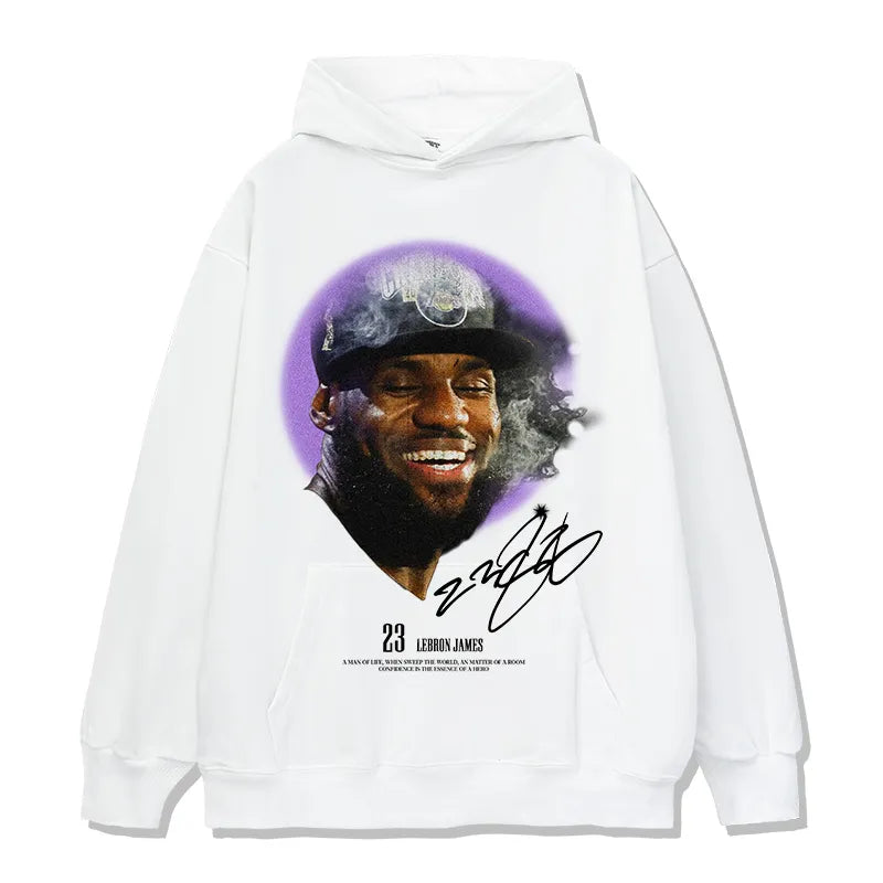 LeBron James Smiling Hoodie