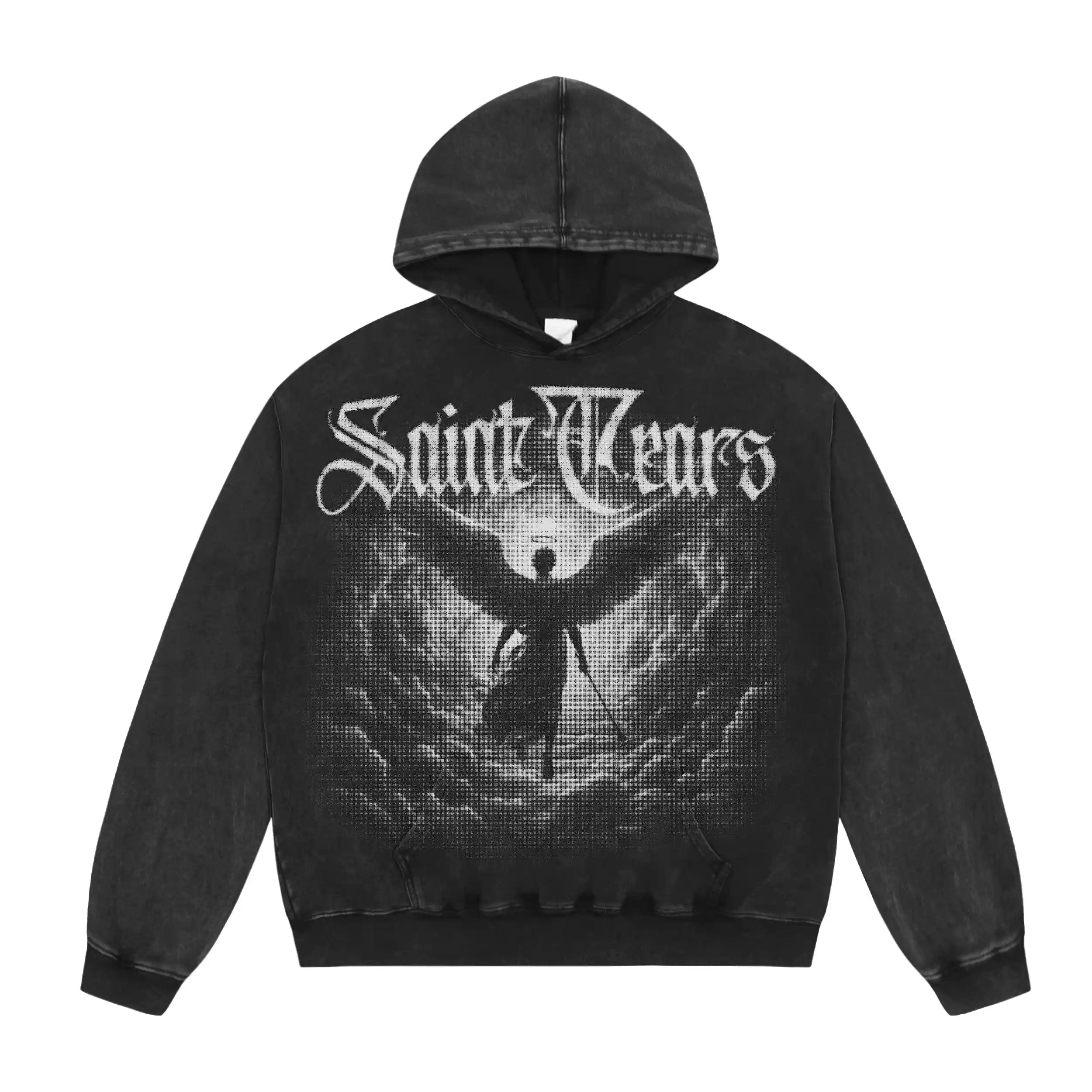 Mess Saint tears Archangel Premium Hoodie