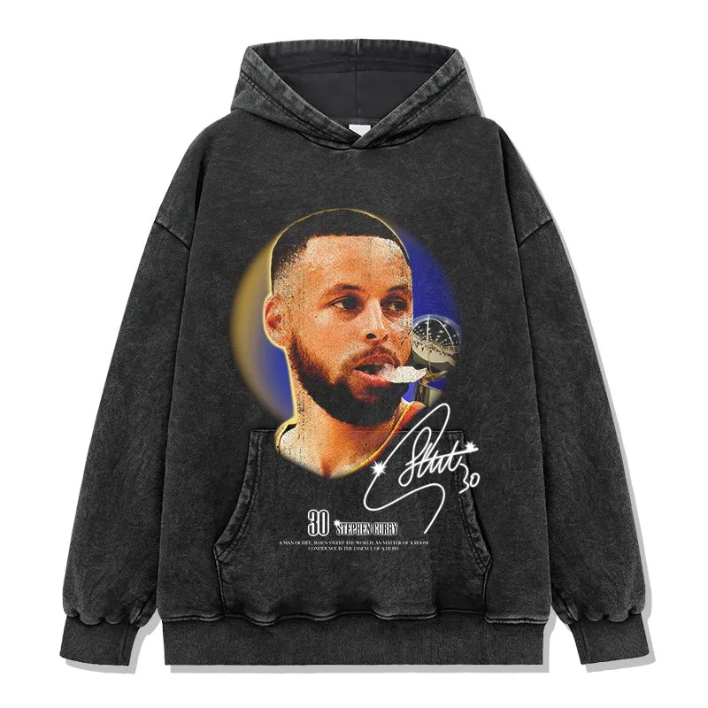 Curry Big Face Hoodie