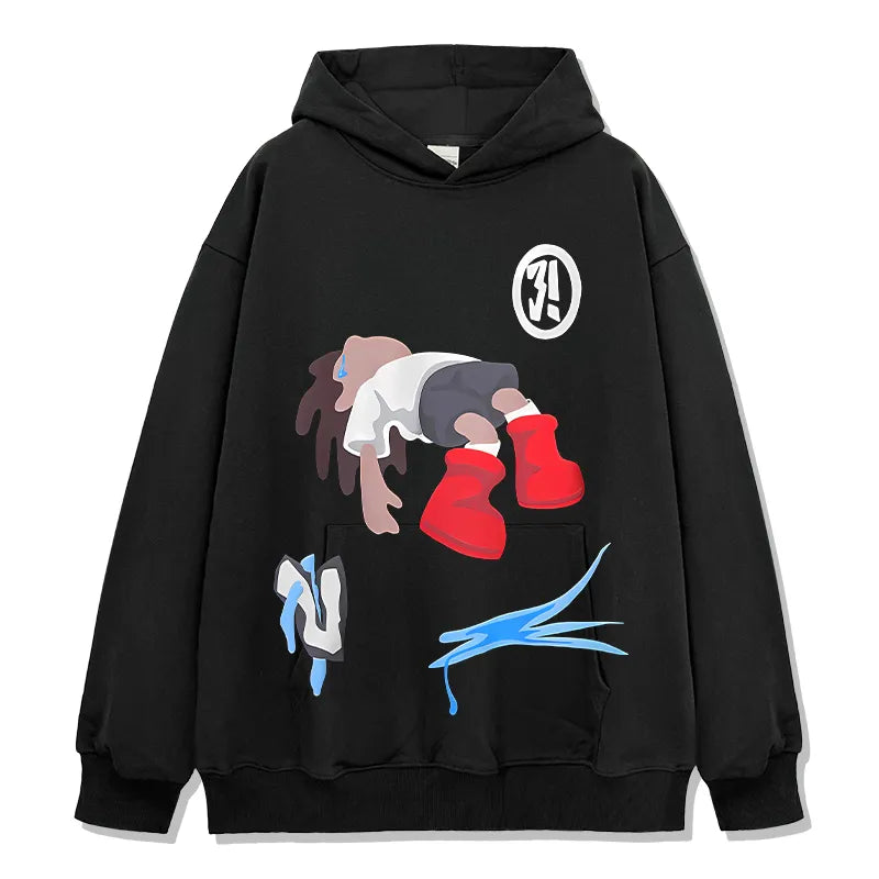 Fall And Crying Hoodie