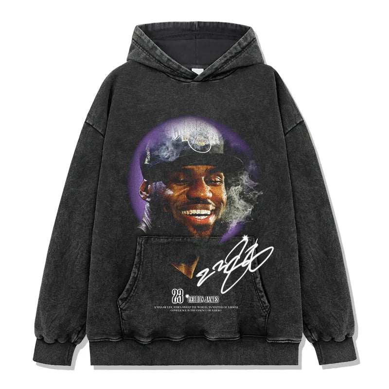 LeBron James Smiling Hoodie