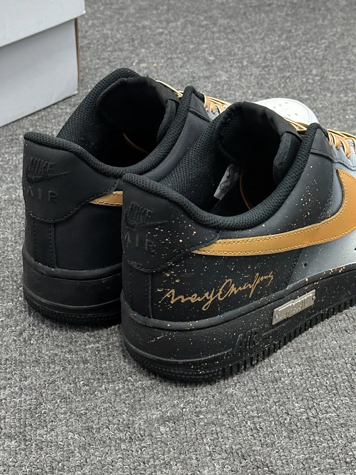 [XMAS]Golden Sky- Men's Air Force 1 Low Custom