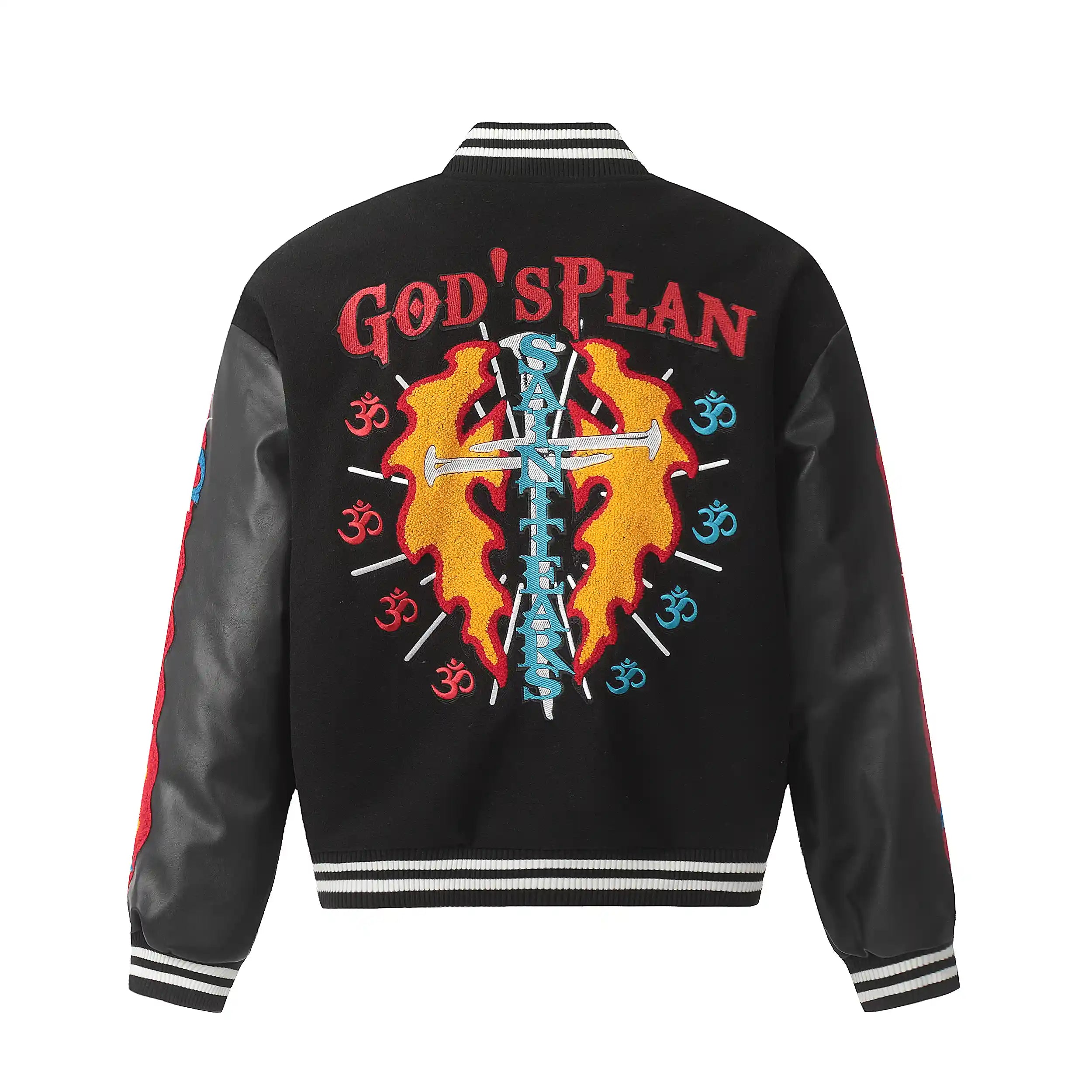 Mess Saint tears GOD'S PLAN premium Jacket