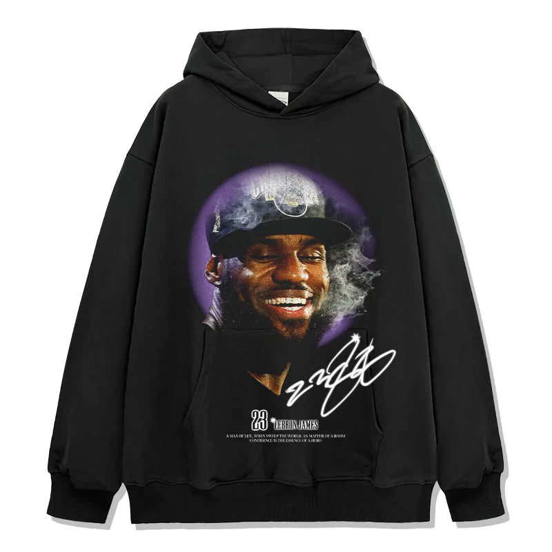 LeBron James Smiling Hoodie