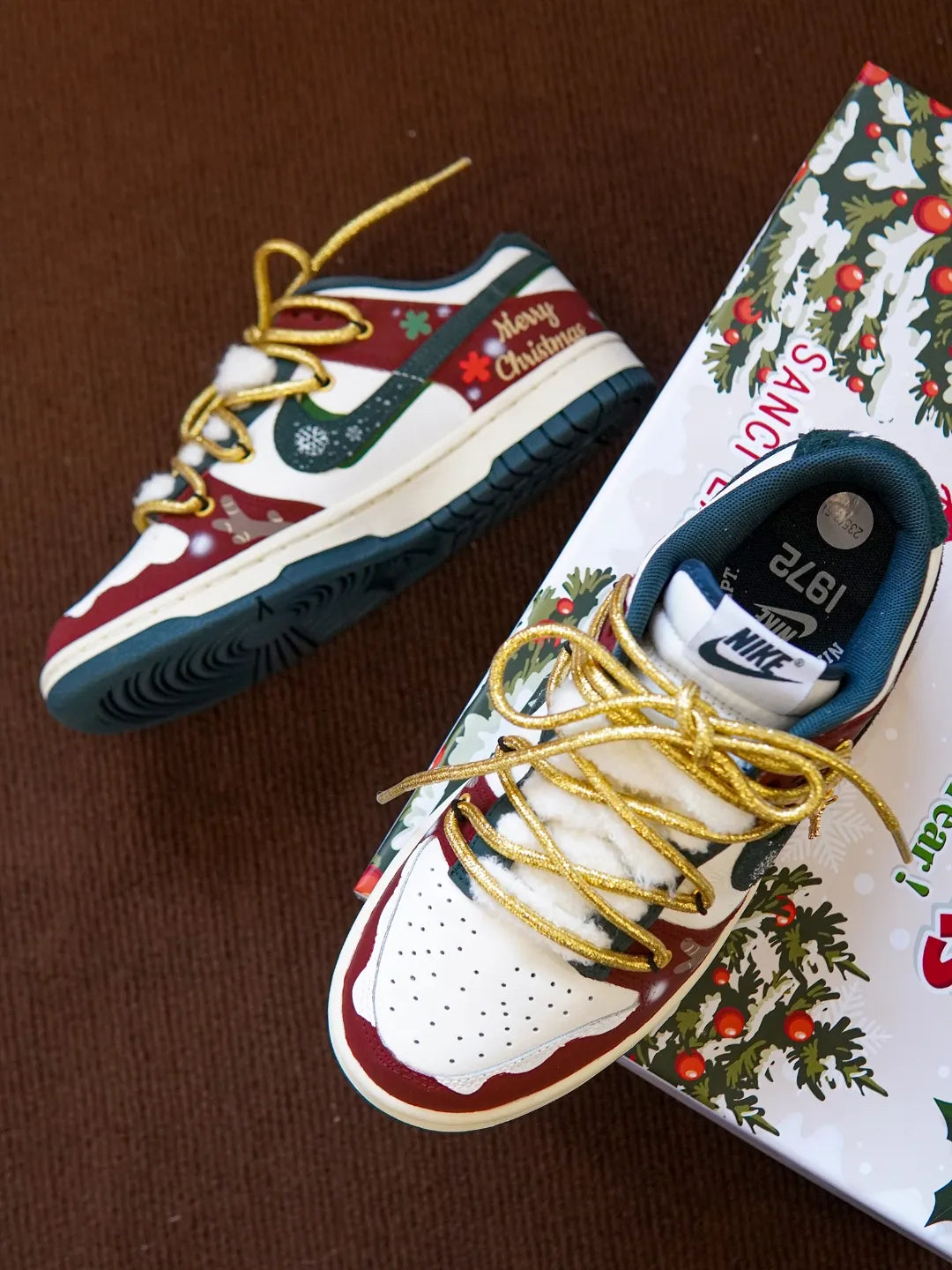 [XMAS]Snowy Elk - Unisex Dunk Low Custom