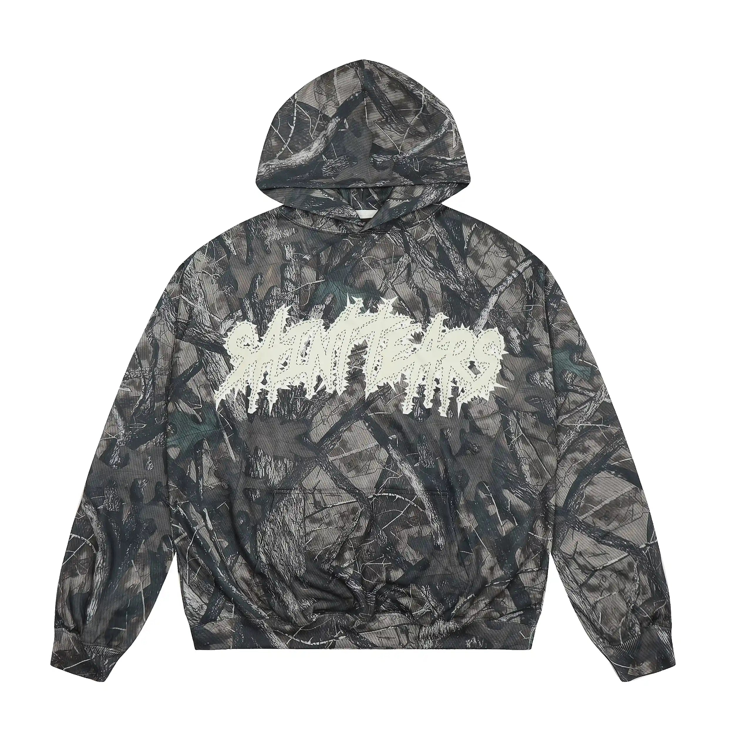 Mess Saint tears Thorns Premium Hoodie