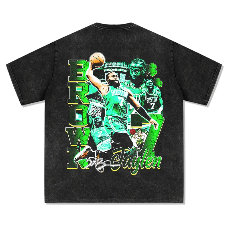 Jaylen Brown Boston DOUBLE SITE Tee