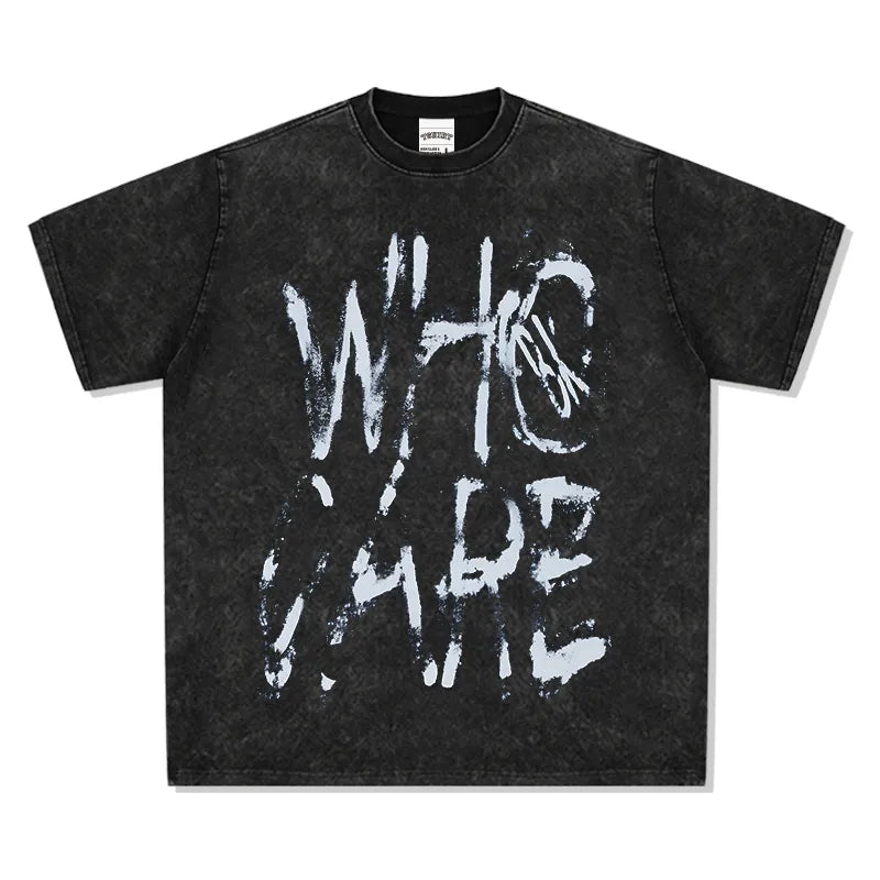 WHO CARE Tee