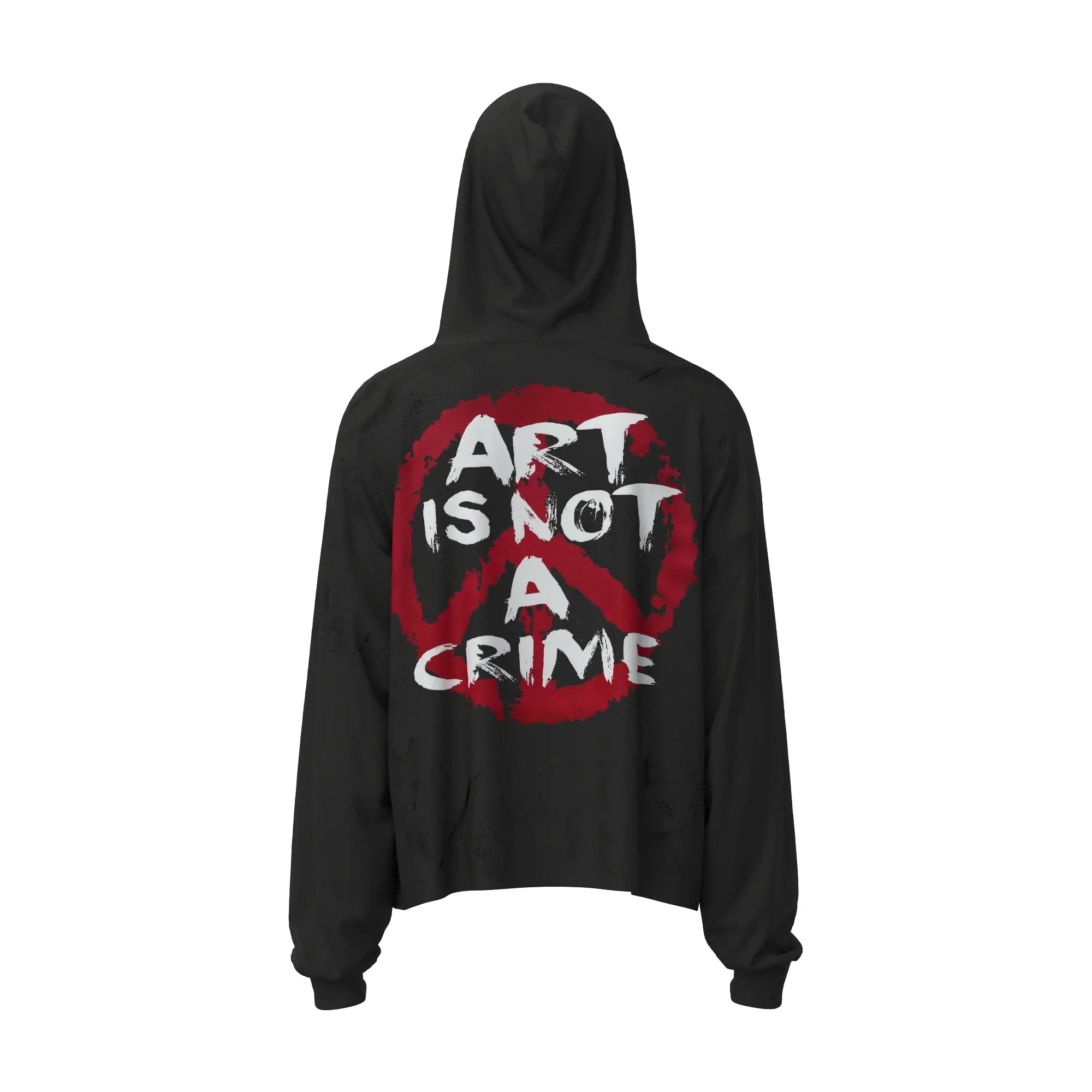 ART IS NOT A CRIME Hoodie