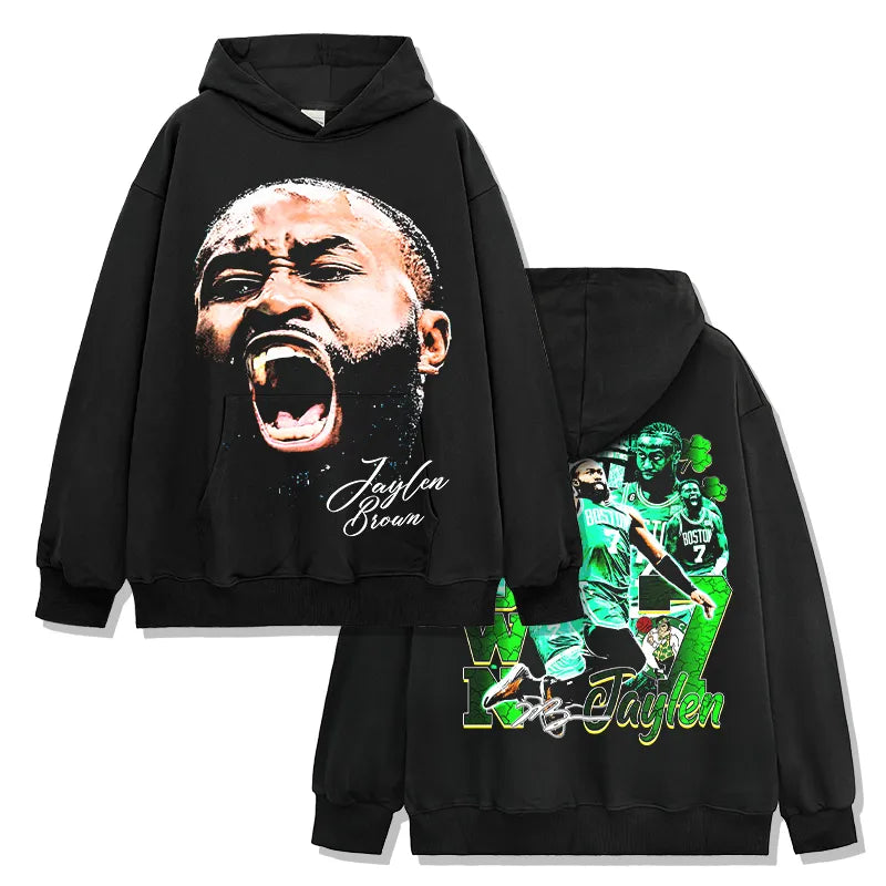 Jaylen Brown Boston DOUBLE SITE Hoodie