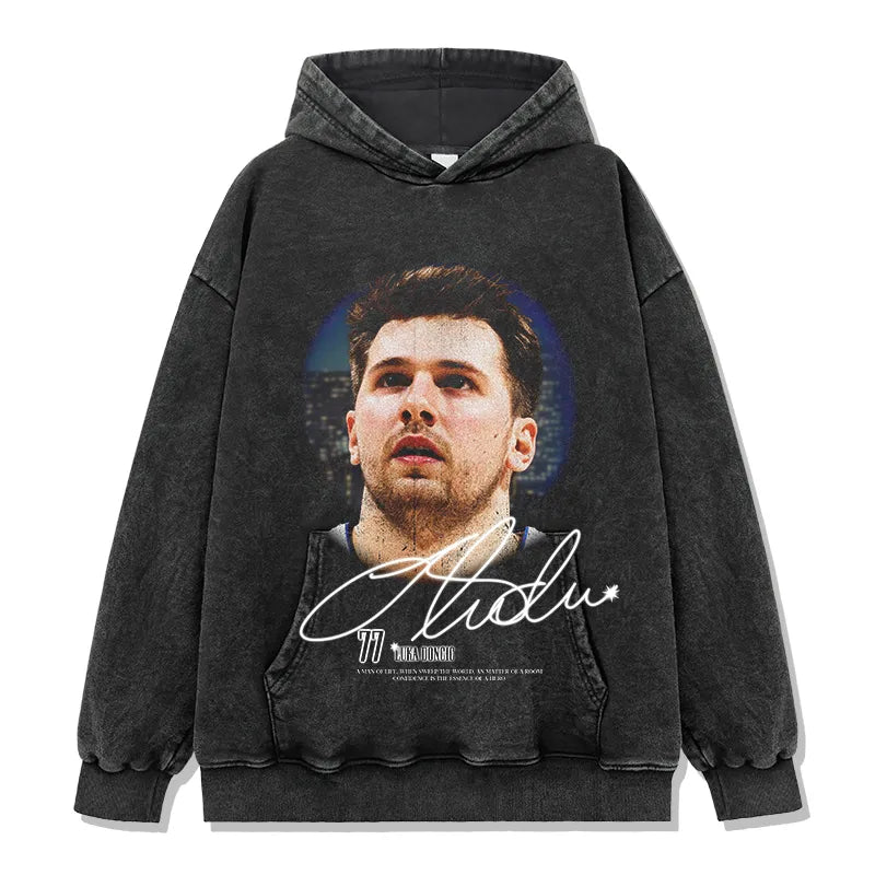 Luka Doncic Big Face Hoodie