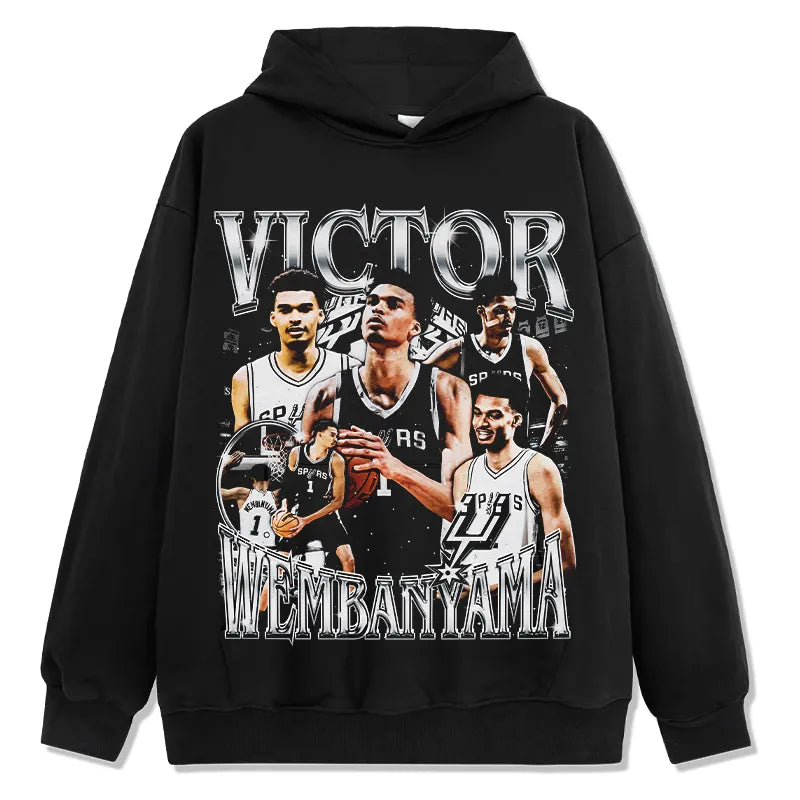 Victor Wembanyama Vintage Hoodie