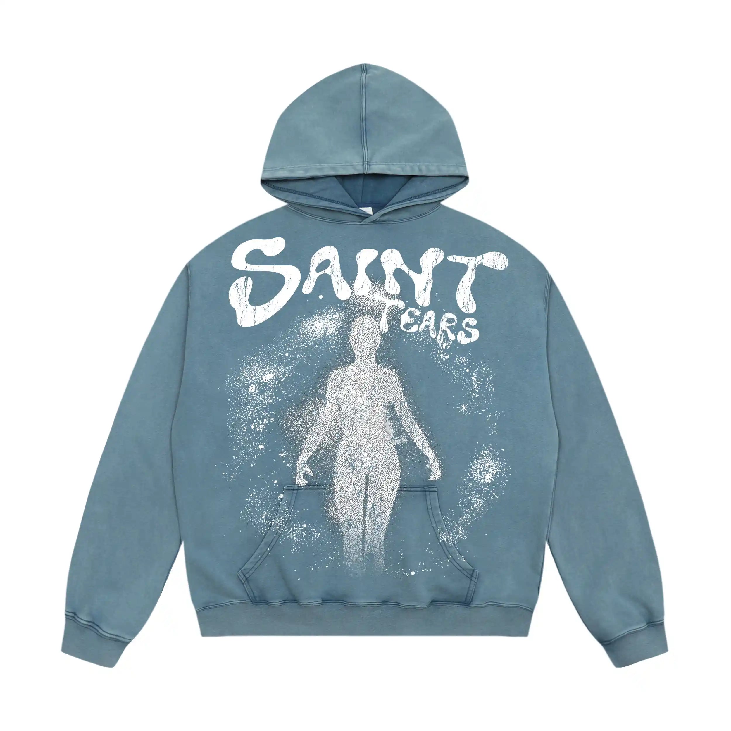 Mess Saint tears Messiah Premium Hoodie