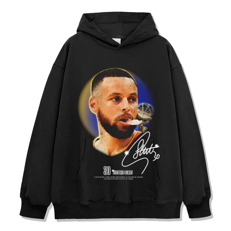 Curry Big Face Hoodie