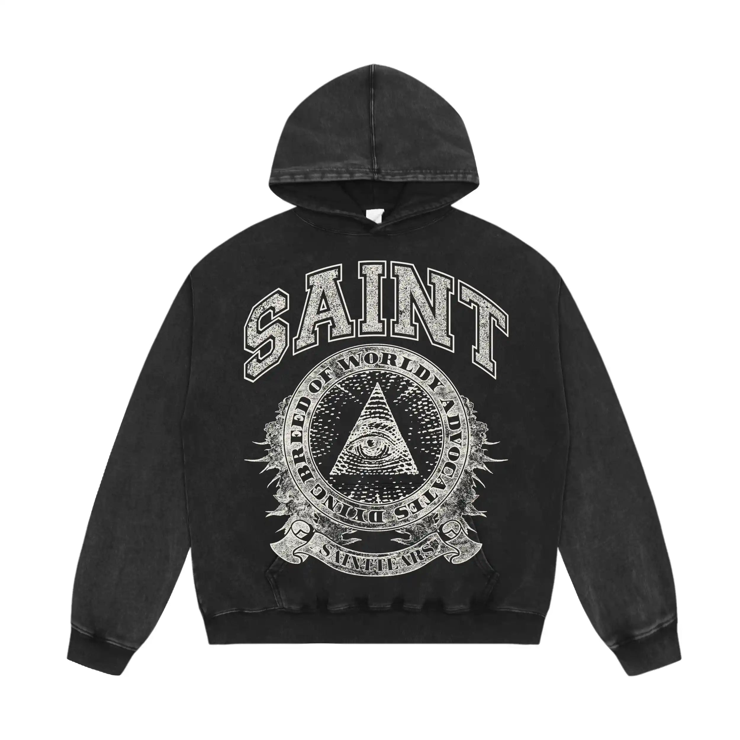 Mess Saint tears  All-Seeing Eye Premium Hoodie