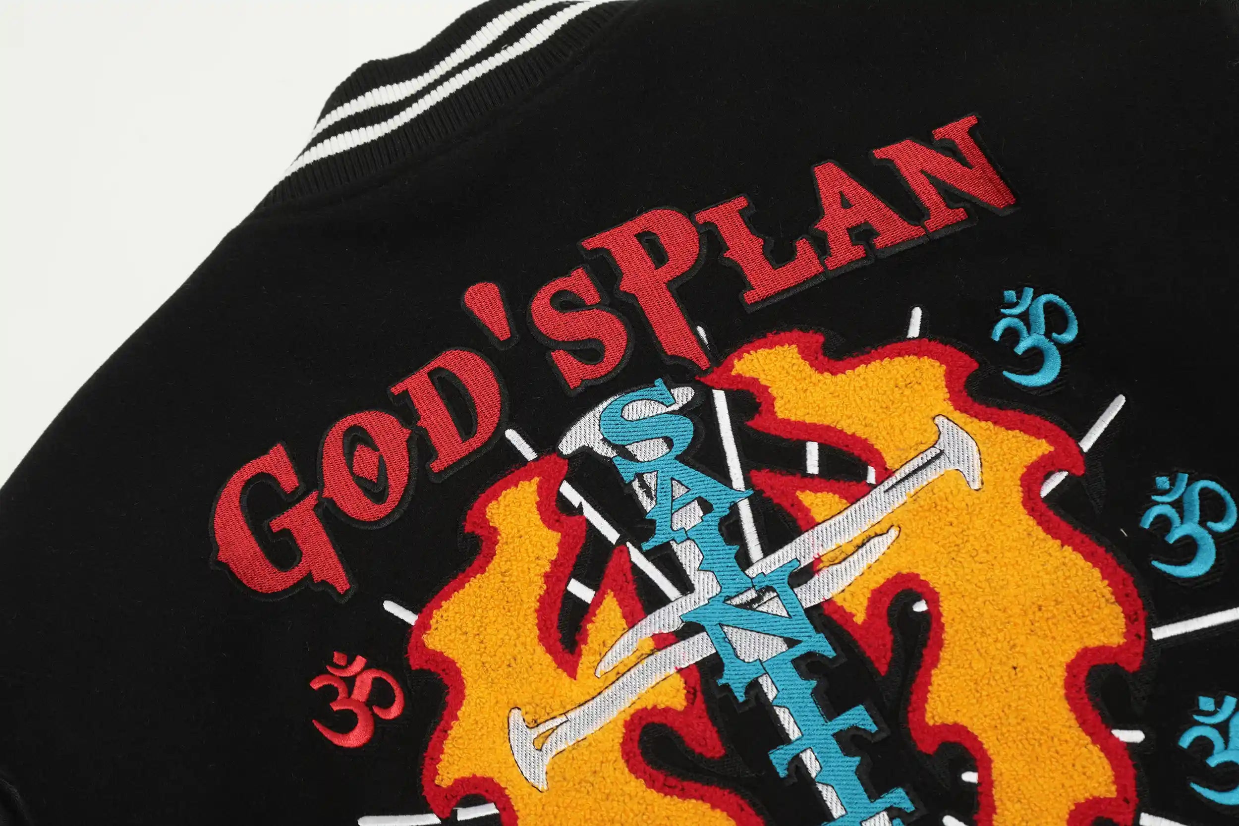 Mess Saint tears GOD'S PLAN premium Jacket