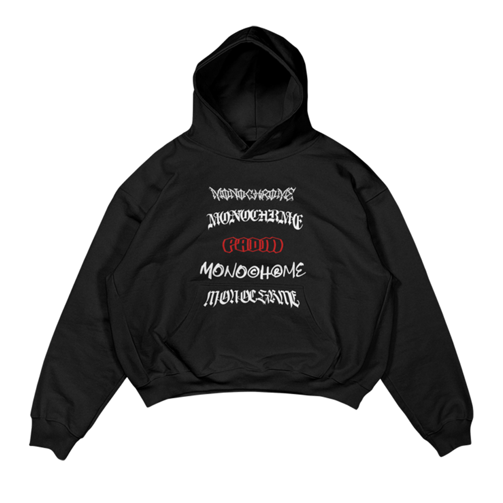 PADMess Monochrome Premium Hoodie (two sides)