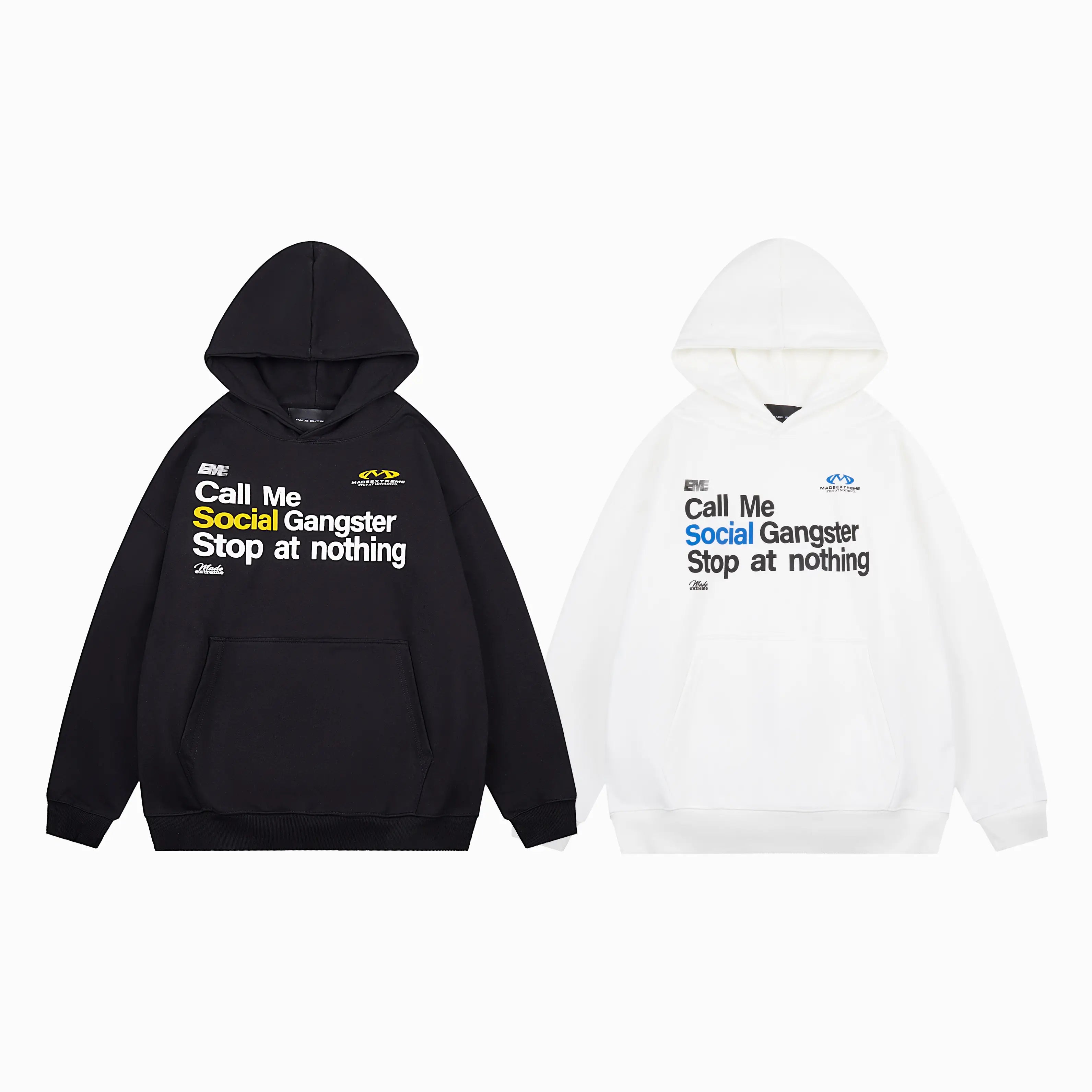 Call Me Scoial Gangster Hoodie