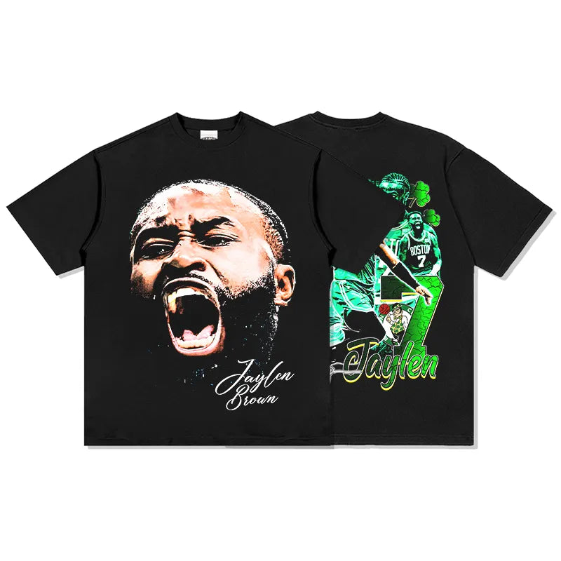 Jaylen Brown Boston DOUBLE SITE Tee