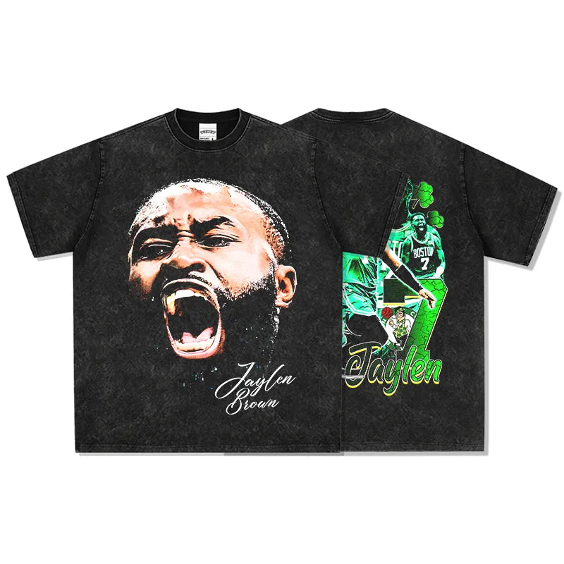 Jaylen Brown Boston DOUBLE SITE Tee