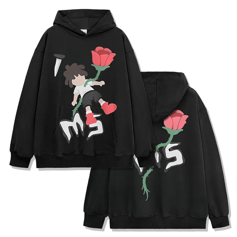 Rose Hurts My Heart Hoodie