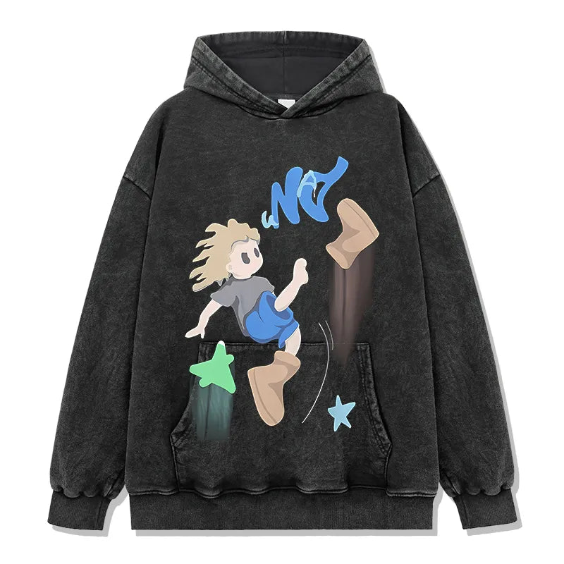 Running Star Boy Hoodie