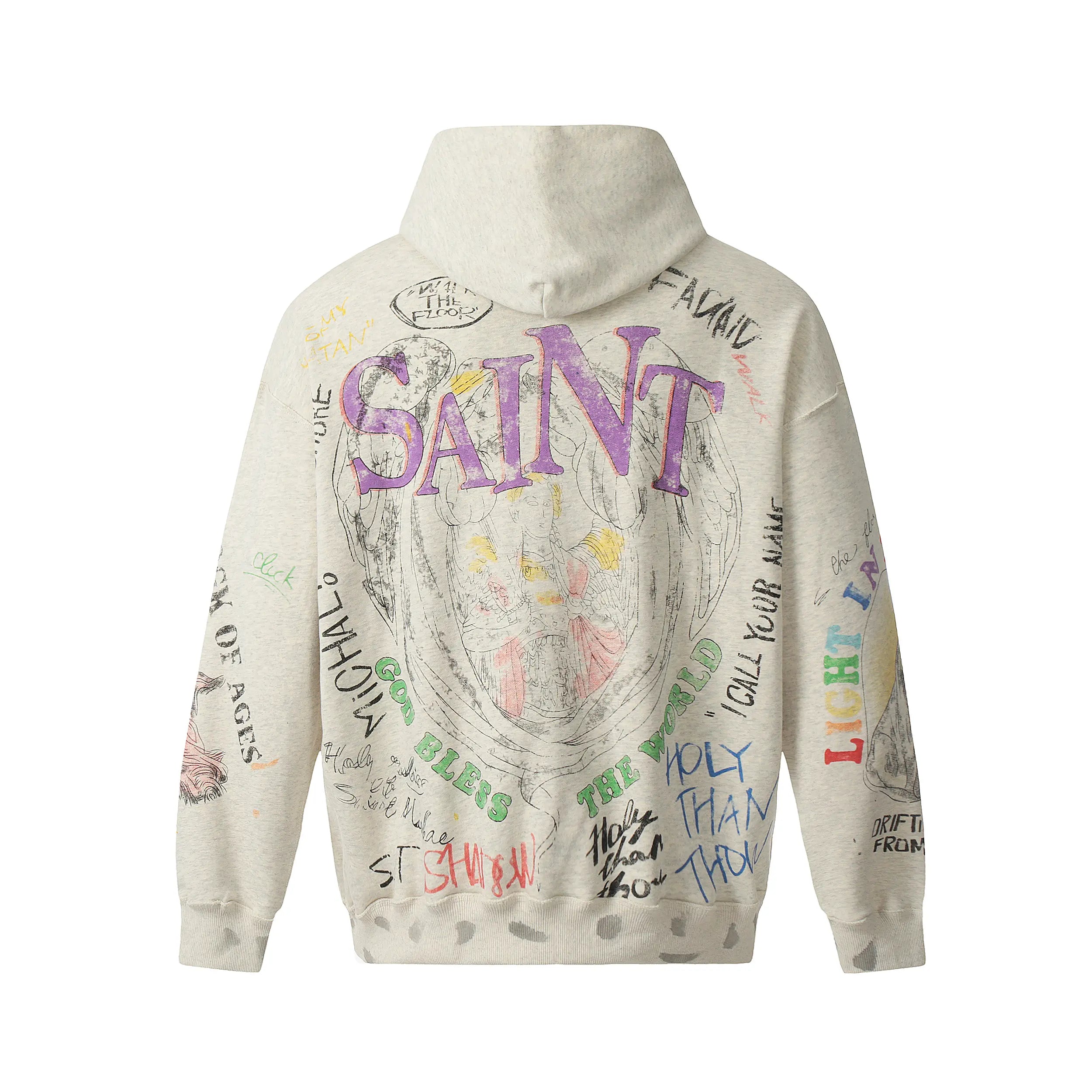 Mess Saint tears Angel of Death Premium Hoodie