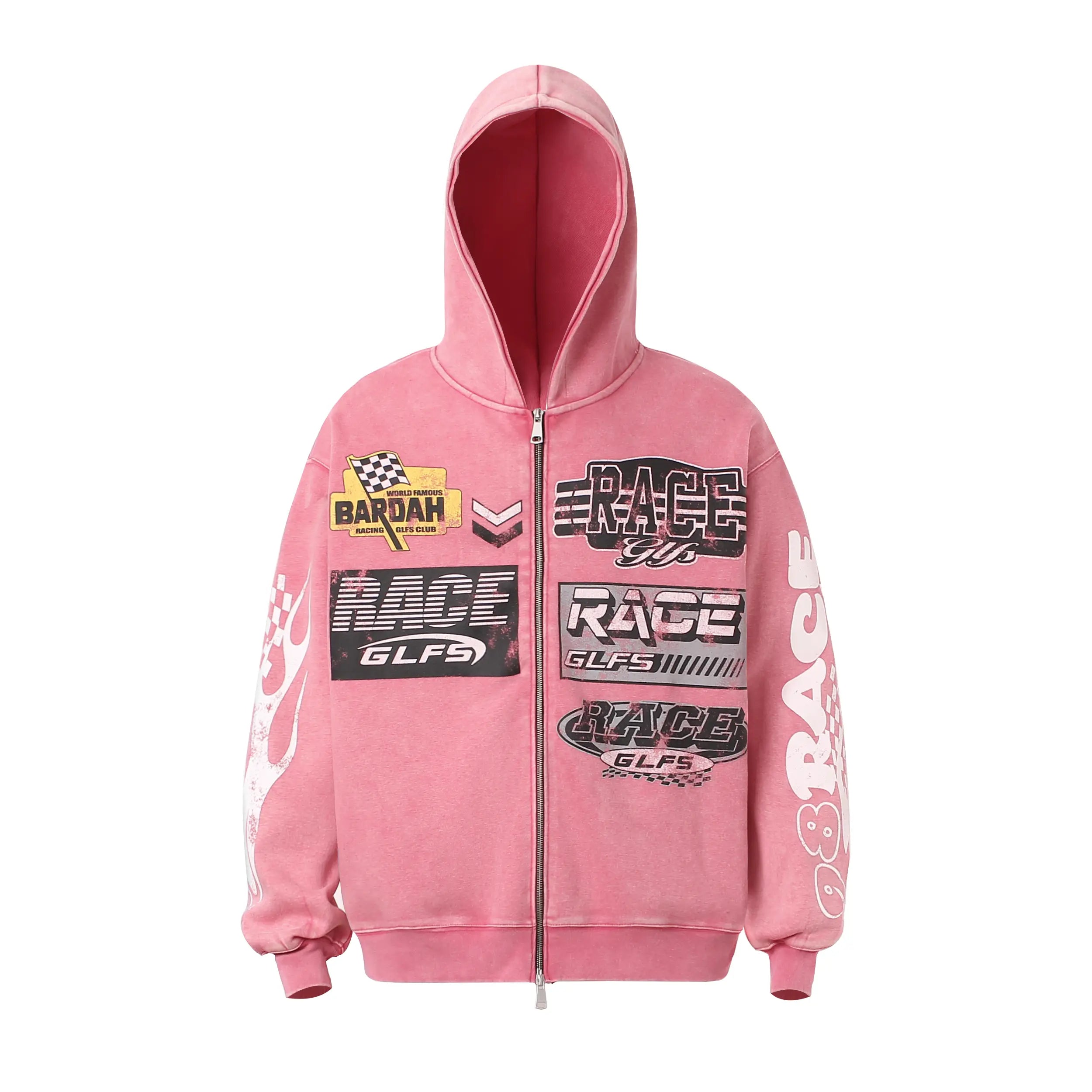 RACE Zip Up Hoodie