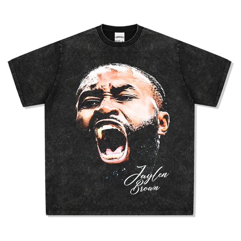 Jaylen Brown Boston DOUBLE SITE Tee