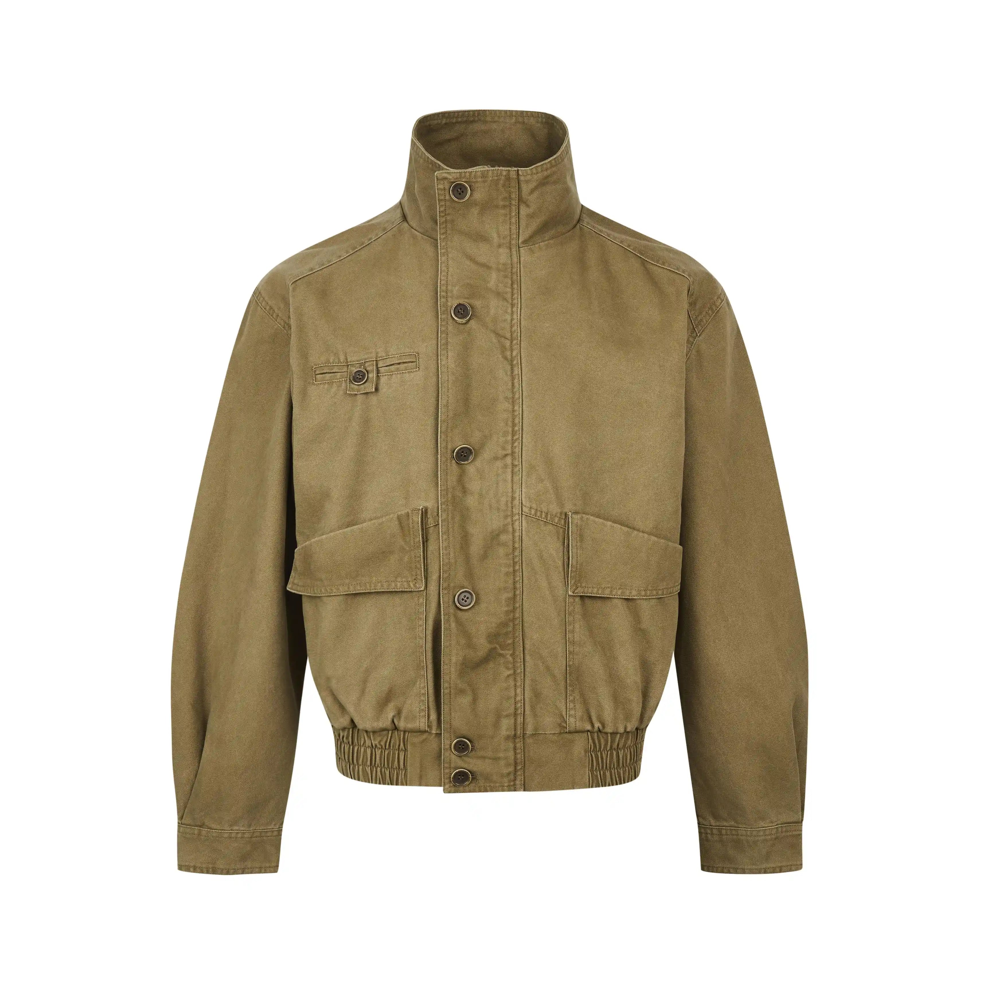 Vintage Stand-up Collar premium Jacket