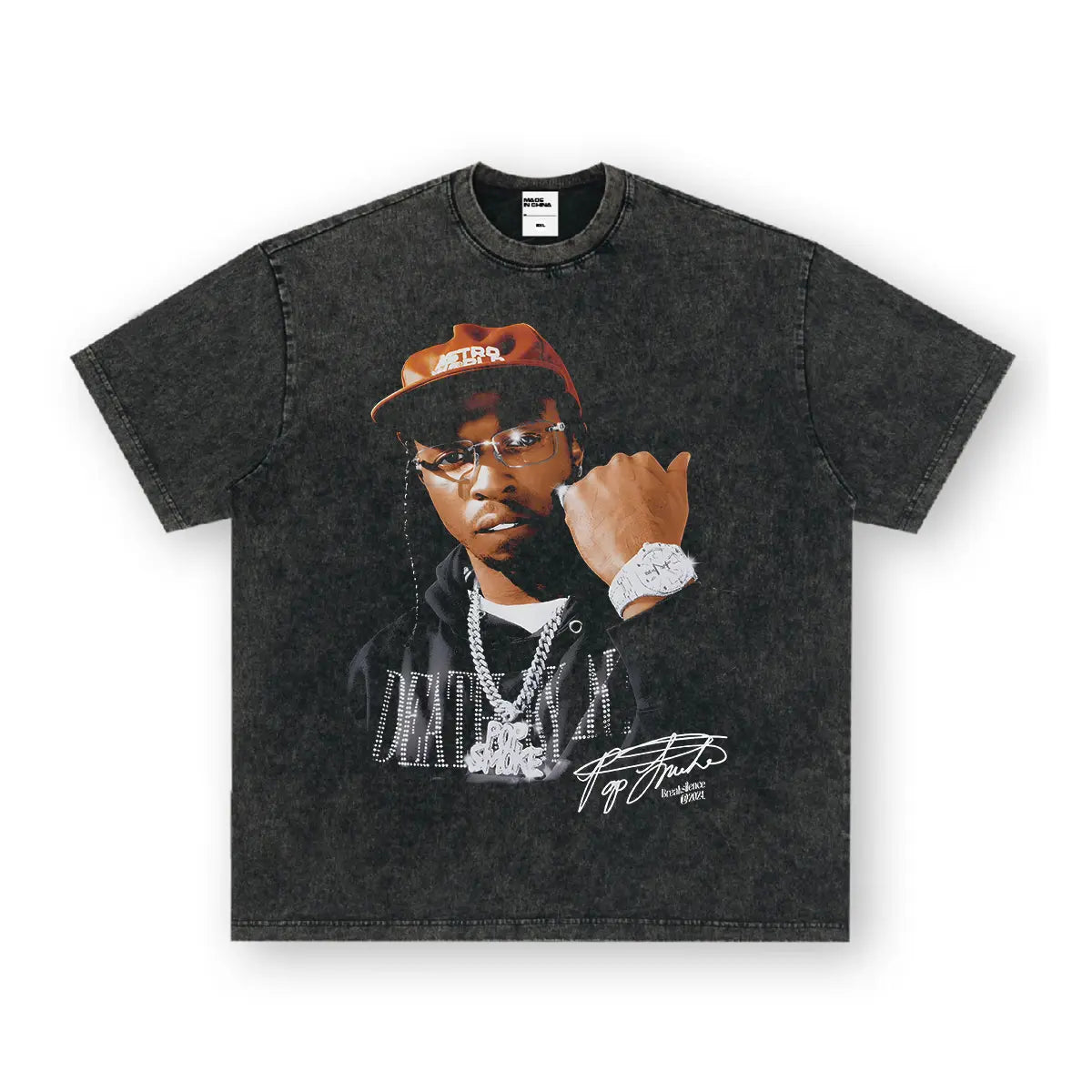 Big Face POP-SMOKE Tee