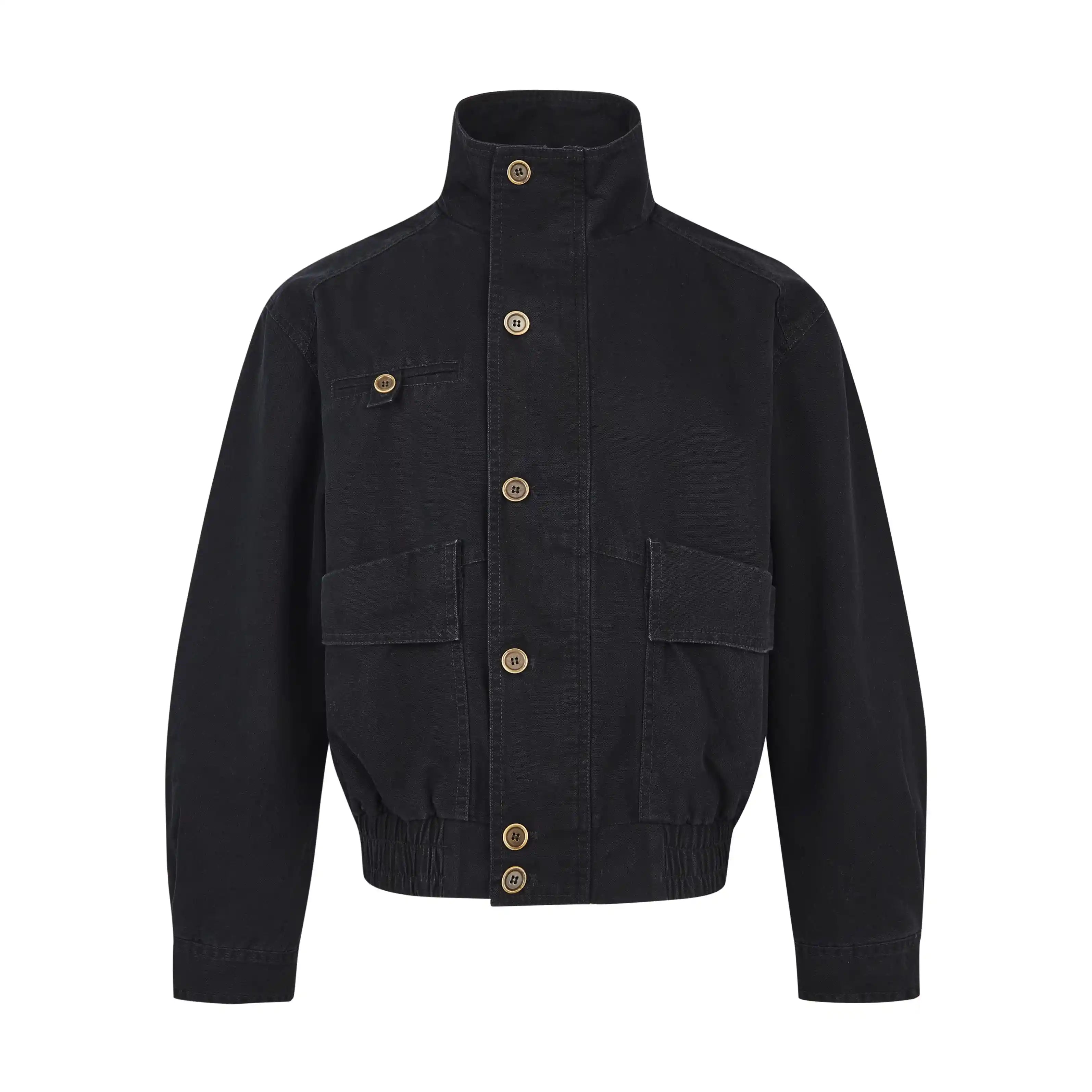 Vintage Stand-up Collar premium Jacket