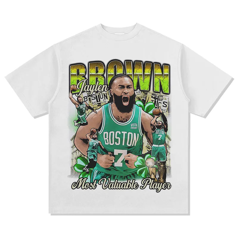 Jaylen Brown Boston Vintage Tee