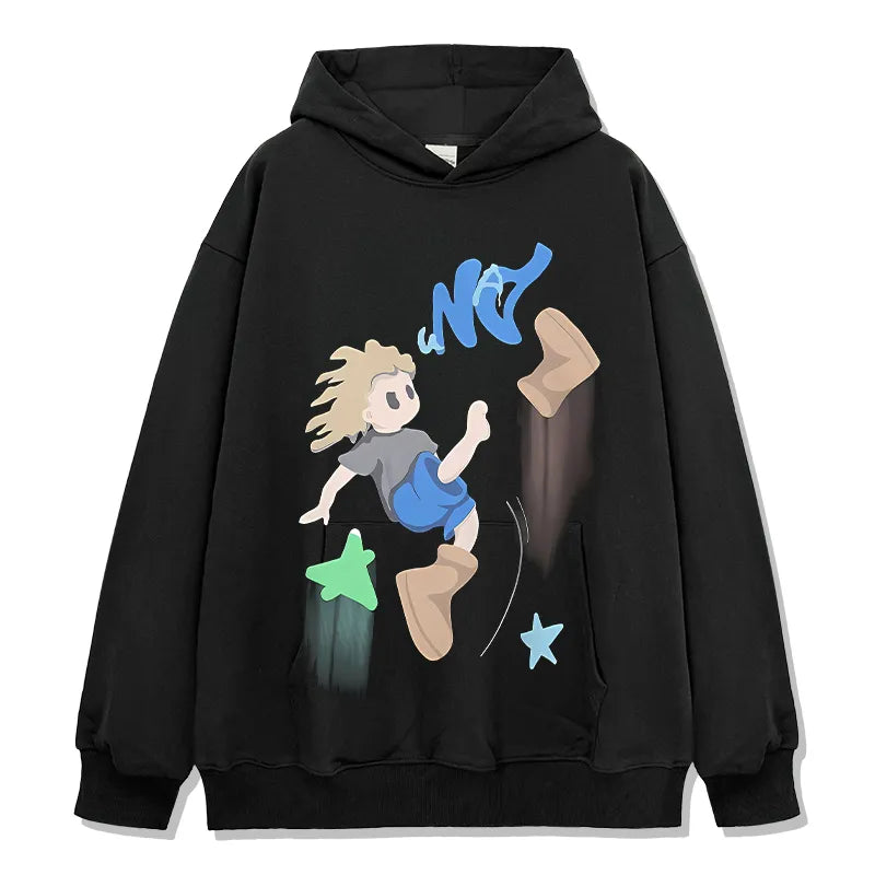 Running Star Boy Hoodie