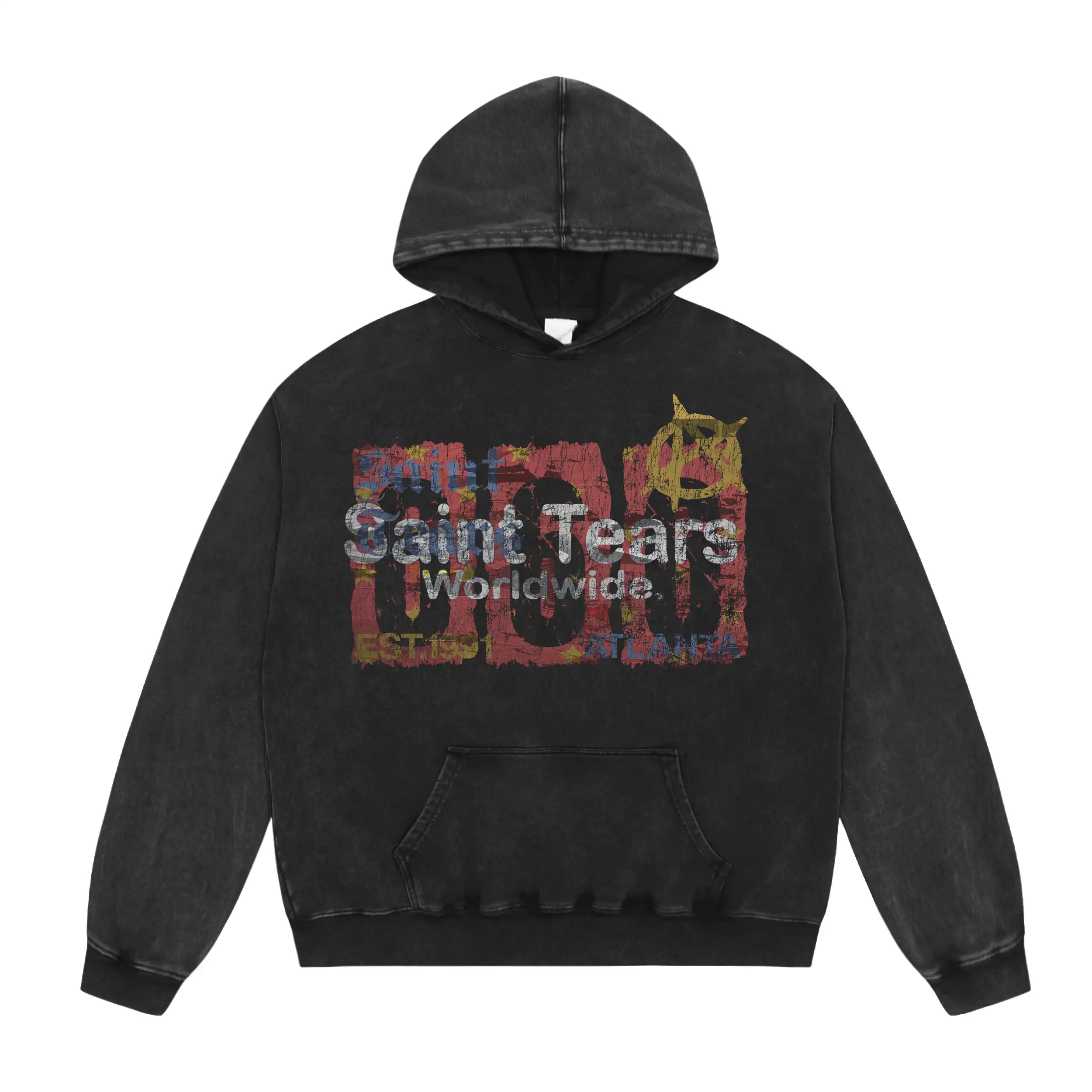 Mess Saint tears Atlanta Premium Hoodie