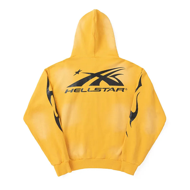 Mess HellStar Zip Up Premium Hoodie