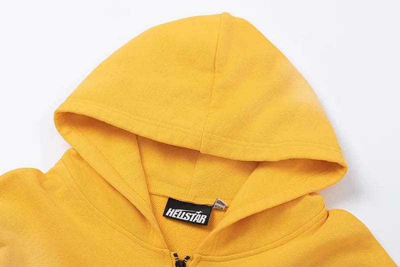 Mess HellStar Zip Up Premium Hoodie