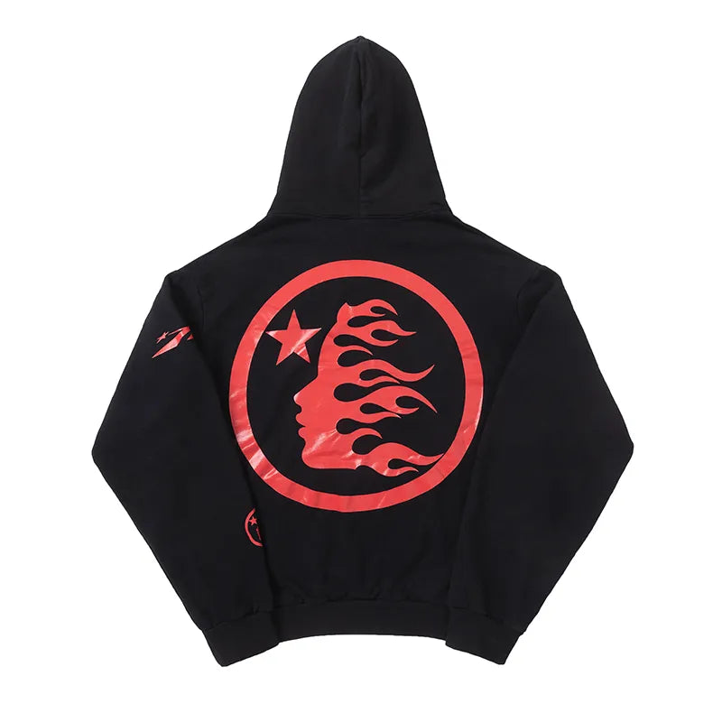 Mess HellStar Red Premium Hoodie