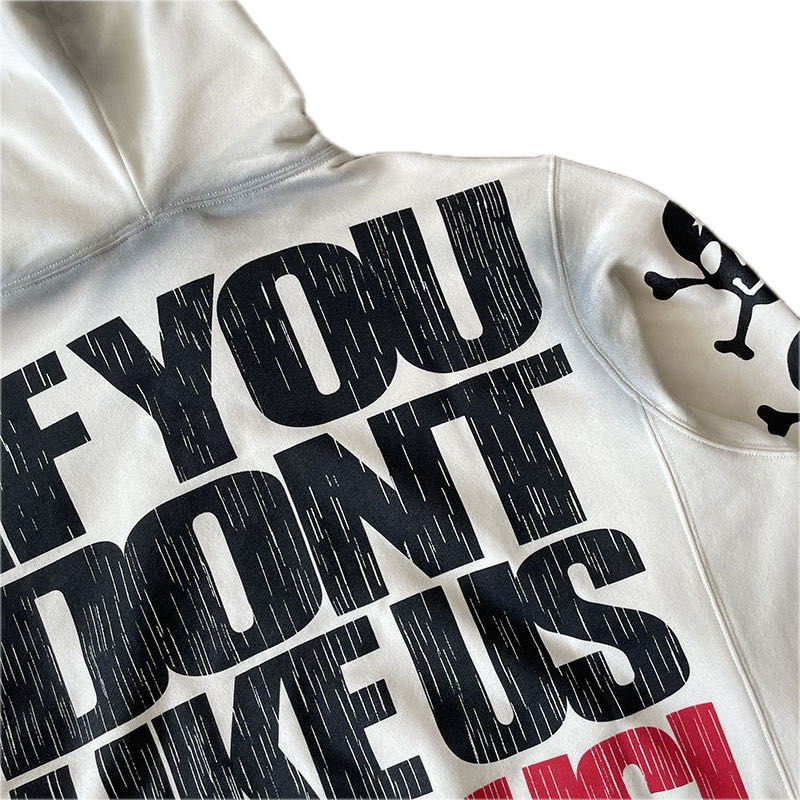 Mess HellStar IF YOU DONT LIKE US Premium Hoodie