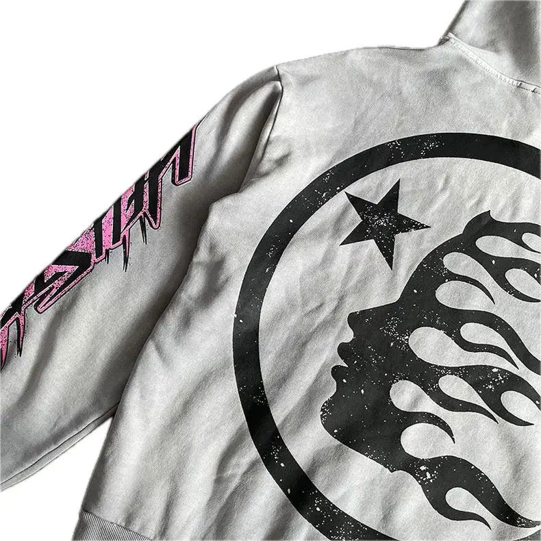 Mess HellStar Future Aflame Premium Hoodie