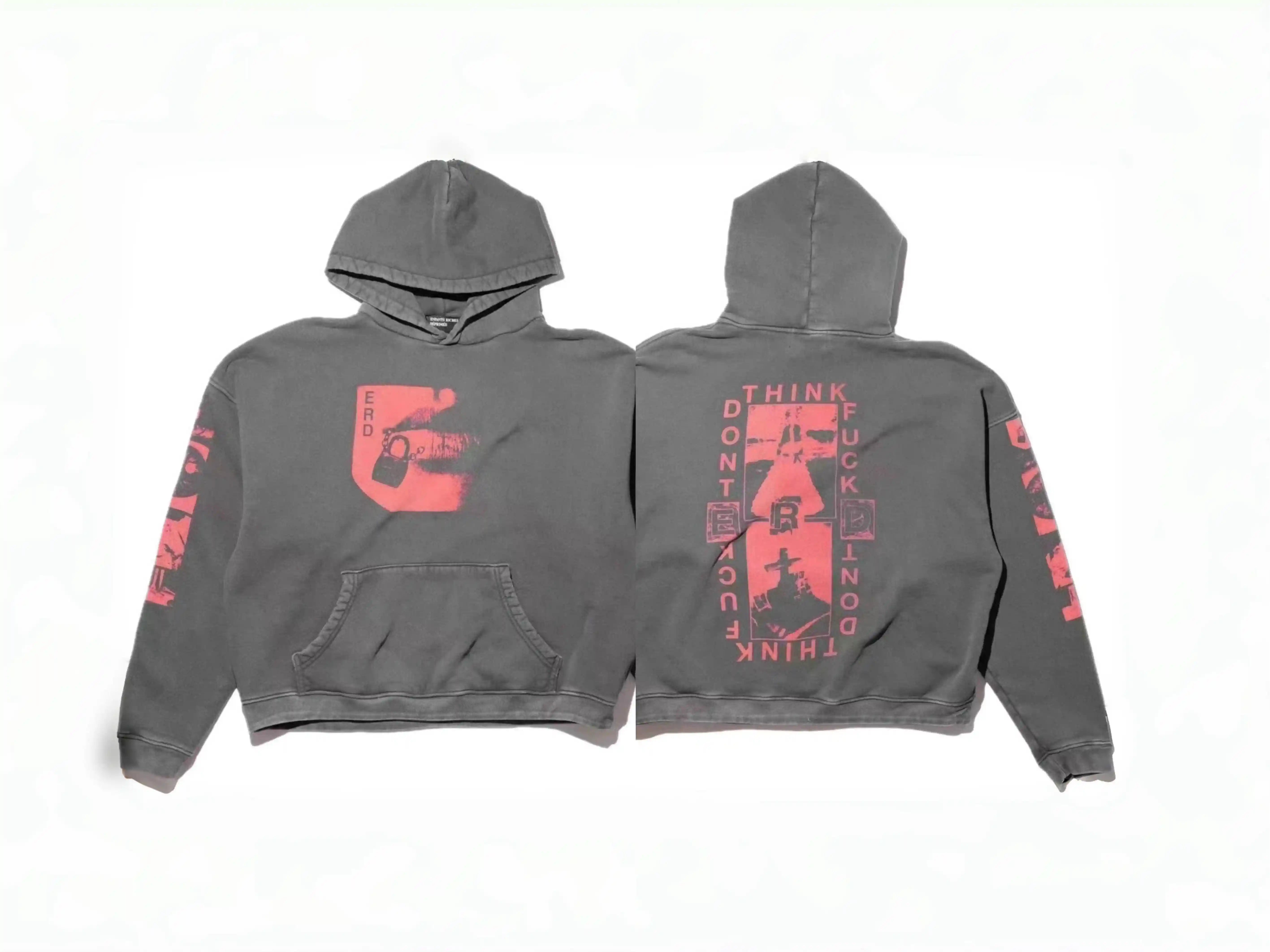 Mess Saint tears ERD Premium Hoodie