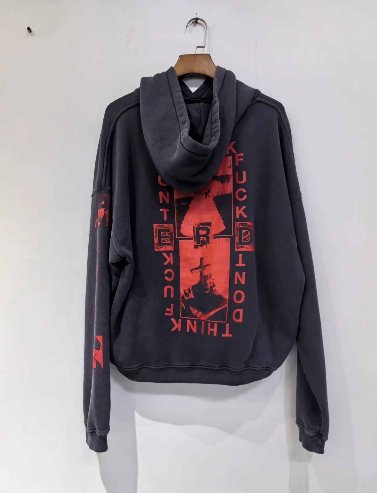 Mess Saint tears ERD Premium Hoodie