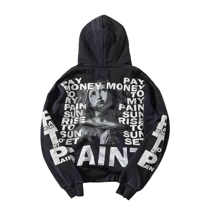 Mess Saint Pay Money To My Pain Premium Hoodie