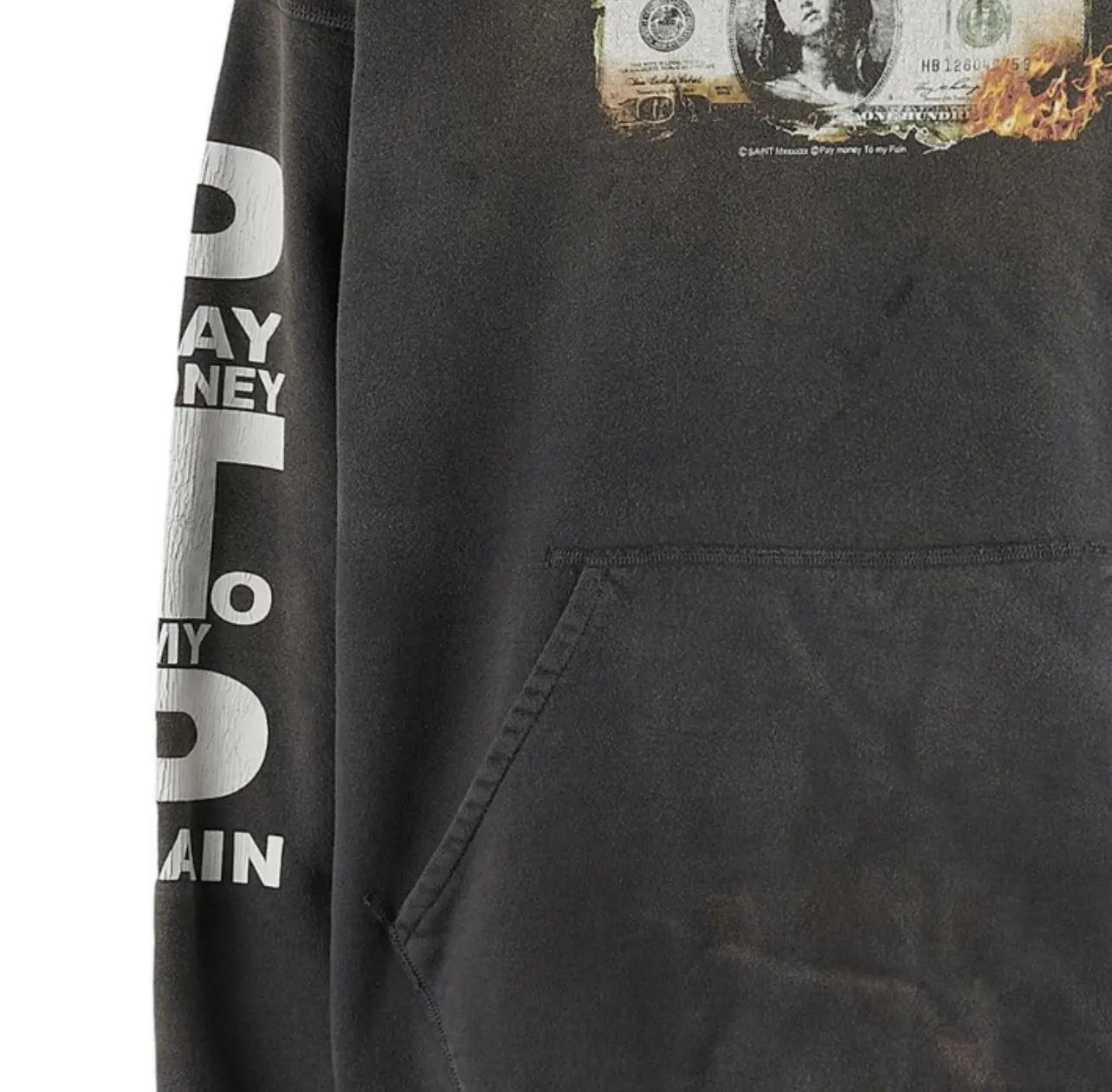 Mess Saint Pay Money To My Pain Premium Hoodie