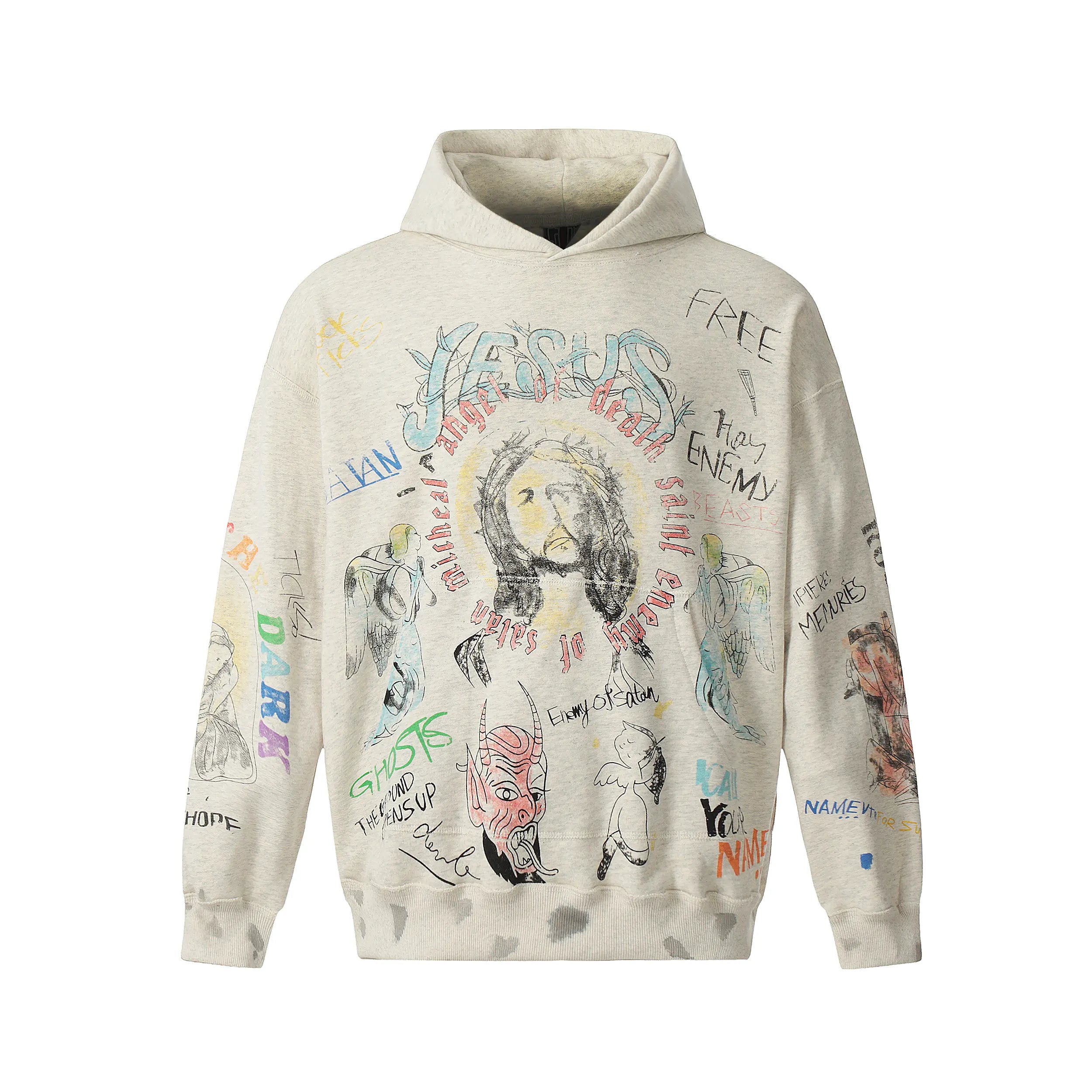 Mess Saint tears Angel of Death Premium Hoodie