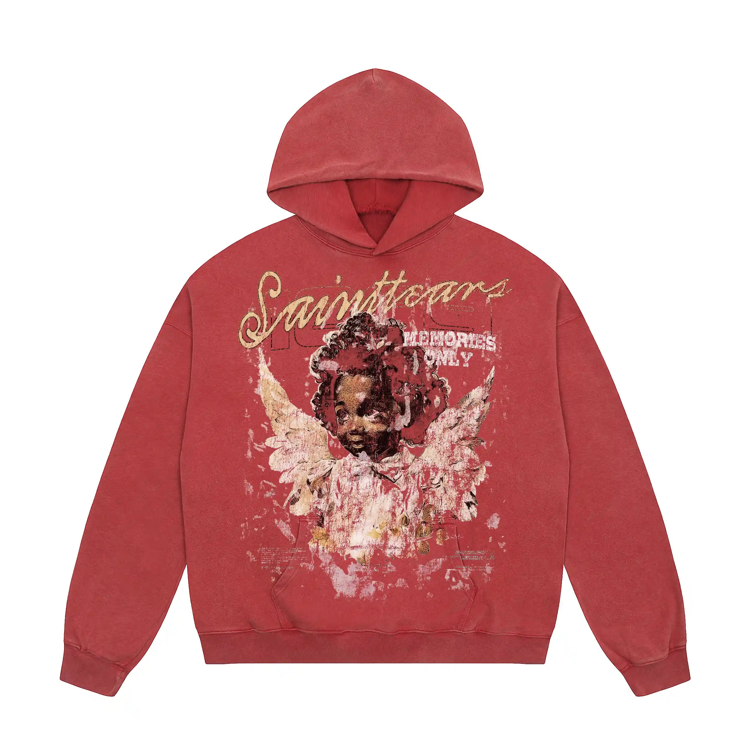 Mess Saint tears Memories Only Premium Hoodie