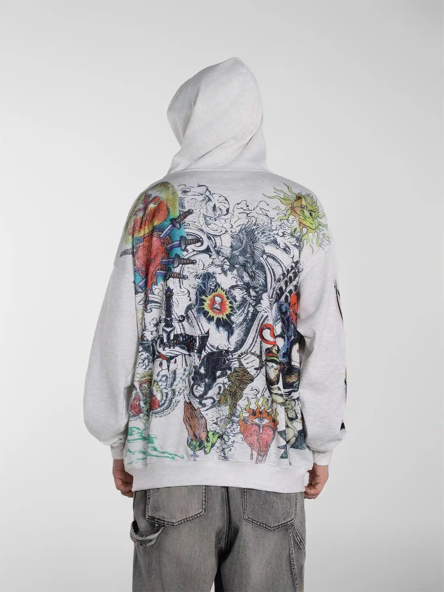 Mess Saint tears Clown Premium Hoodie