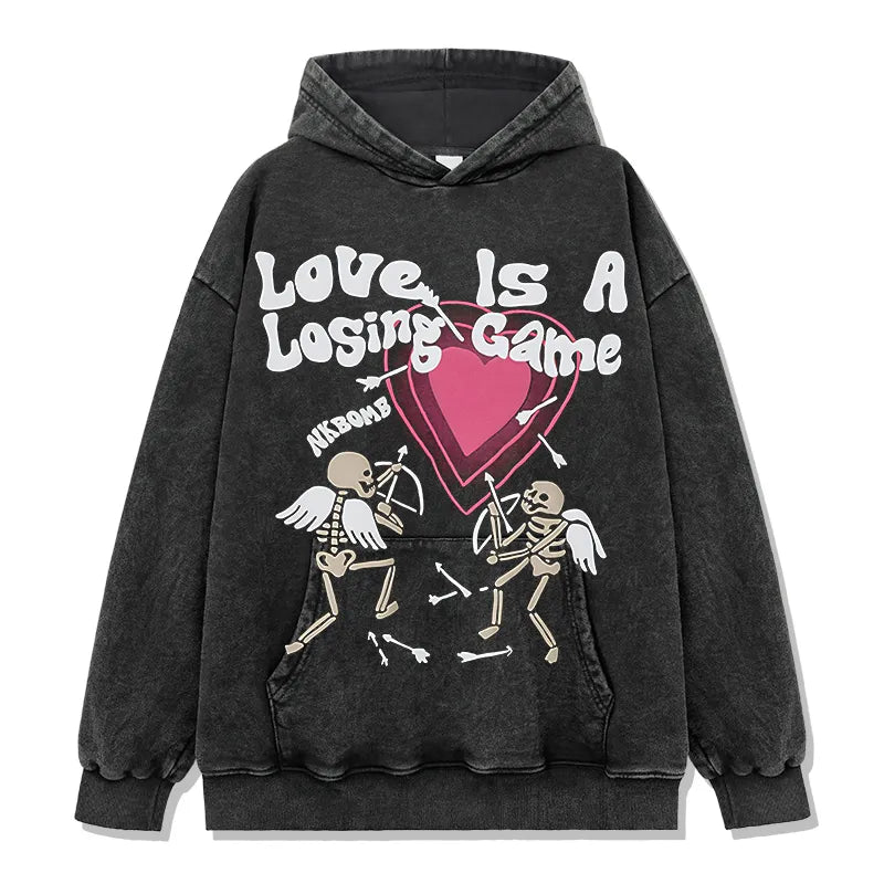 Love Is A Losting Game Hoodie