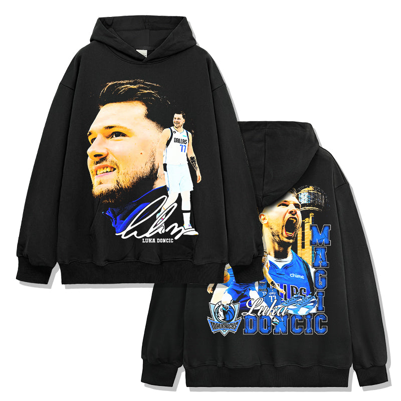 Luka Doncic DOUBLE SITE Hoodie